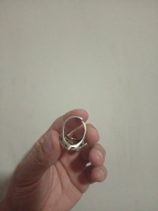Anillo Corazón Bodas Árabe Plata Rosa