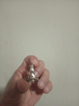 Anillo Corazón Bodas Árabe Plata Rosa