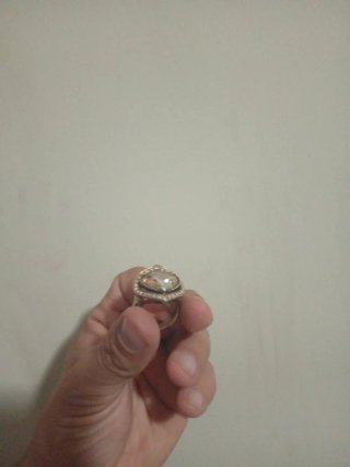 Anillo Corazón Bodas Árabe Plata Rosa
