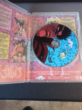 DVD Kenshin El Guerrero Samurai Vol. 1, 3, 4, 5