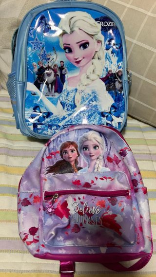 Mochila Frozen Niña Elsa y Anna