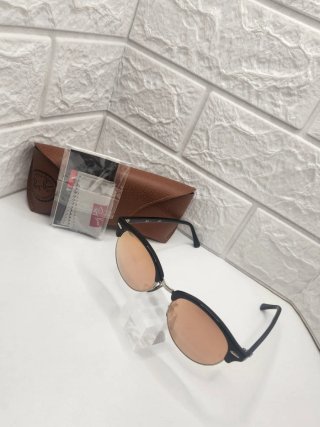 Gafas de sol Ray-Ban Clubmaster Negro/Rosa