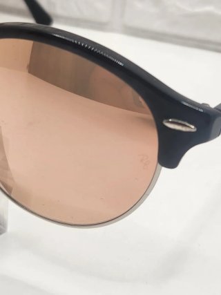 Gafas de sol Ray-Ban Clubmaster Negro/Rosa