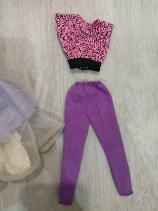 Set di abbigliamento per bambole Barbie anni '90