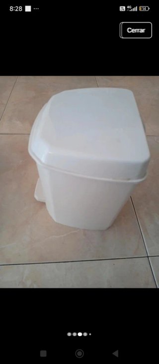 Pack 2 cubos con pedal plástico