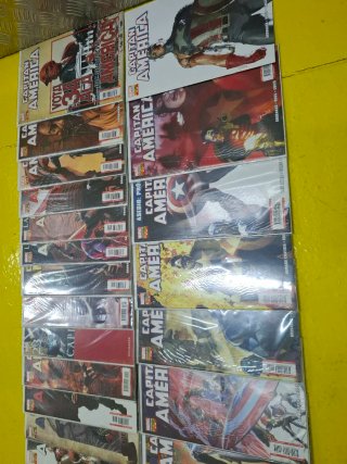 Cómics Capitán América de Brubaker completa.