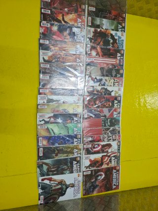 Cómics Capitán América de Brubaker completa.
