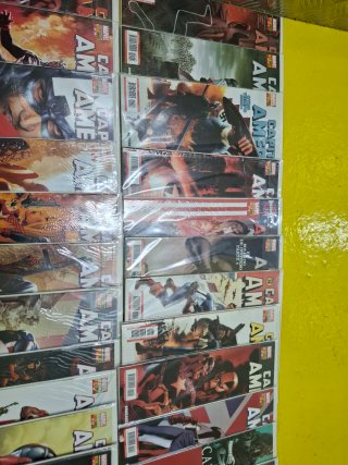Cómics Capitán América de Brubaker completa.