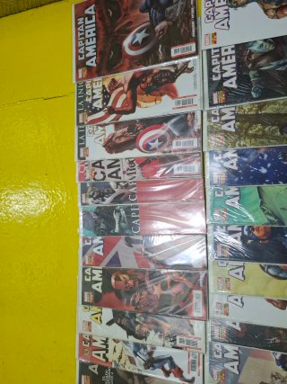 Cómics Capitán América de Brubaker completa.