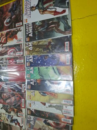 Cómics Capitán América de Brubaker completa.