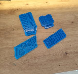 Moldes silicona figuras varias