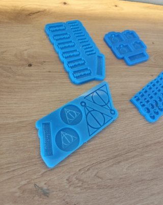 Moldes silicona figuras varias