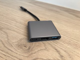 ADAPTADOR USB C a HDMI. 3 en 1. A ESTRENAR