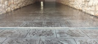 Hormigón impreso para exteriores