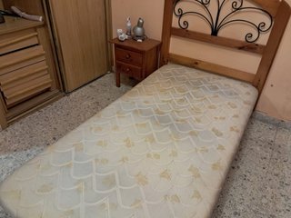 Habitación completa madera y metal
