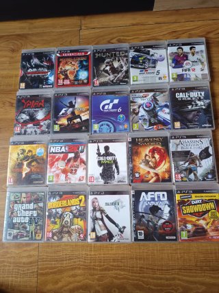 Lote de 20 Juegos PS3