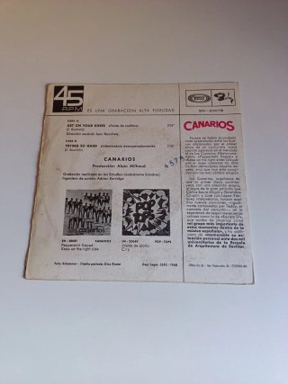 Vinilo Canarios - Get On Your Knees