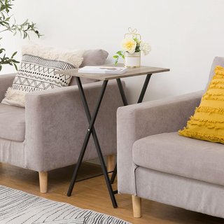 Mesa Auxiliar Plegable Estilo Industrial
