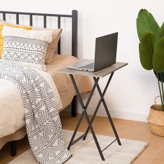 Mesa Auxiliar Plegable Estilo Industrial