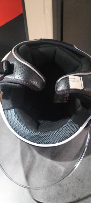 Casco Moto LS2 Talla S Blanco Scooter