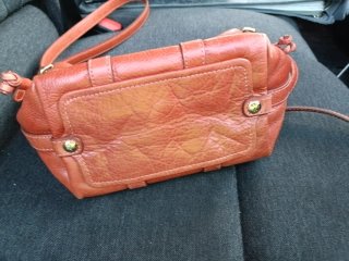 Bolso Bimba y Lola Naranja y Dorado