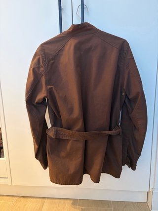 Chaqueta Belstaff encerada Marrón