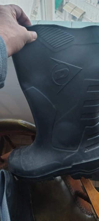 Botas de agua Dunlop negras