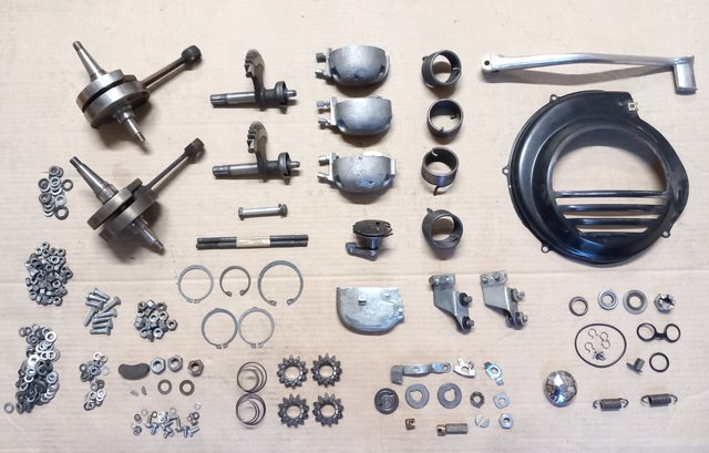 Motor Vespa 200