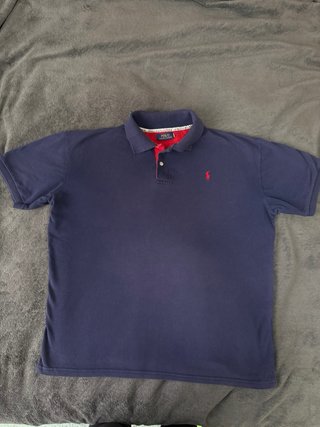 Polo Ralph Lauren Azul Marino con Rojo
