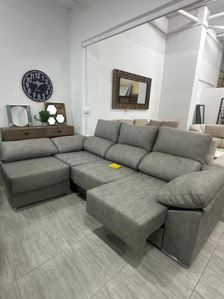 Sofa ChaisseLongue Reversible Tela MicroFibra!