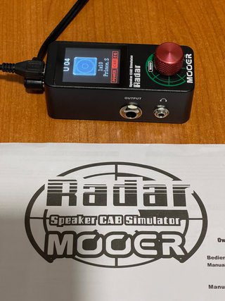 MOOER Radar Speaker CAB Simulator