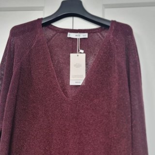Jersey pico lurex Mango nuevo Talla XL