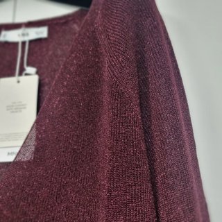 Jersey pico lurex Mango nuevo Talla XL