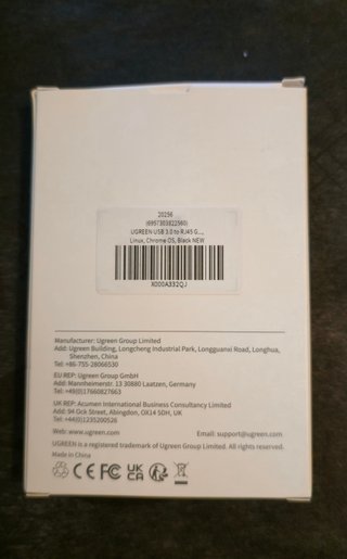 Adattatore Ethernet USB 3.0 Ugreen