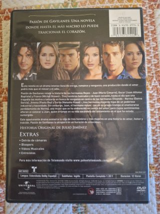Pasión de Gavilanes DVD