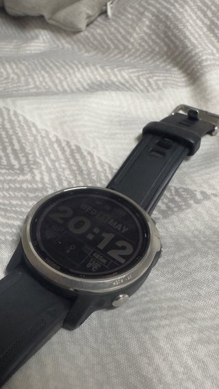 Garmin Fenix 6s solar Negro/Plata