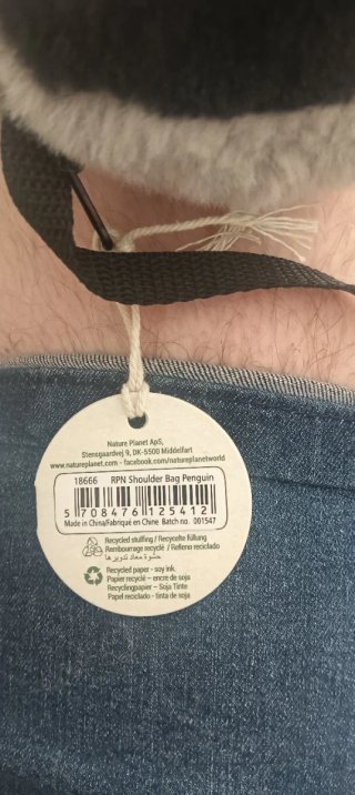 Monedero pingüino peluche