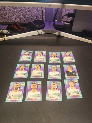 Figuritas Irán Mundial 2022