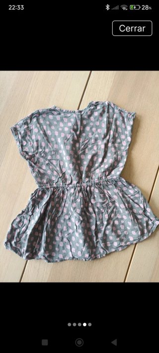 Vestido Benetton 2-3 años