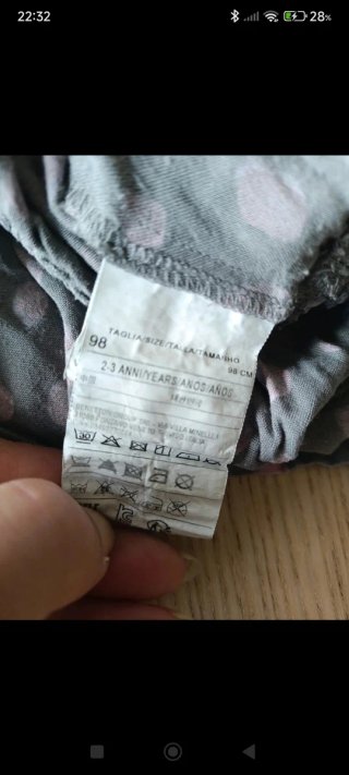 Vestido Benetton 2-3 años