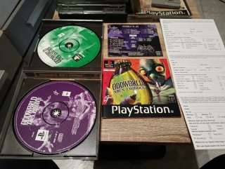 Oddworld Abe's Exoddus PS1 PAL español perfecto