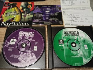 Oddworld Abe's Exoddus PS1 PAL español perfecto