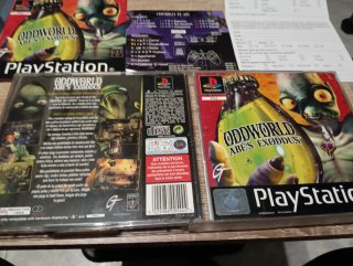 Oddworld Abe's Exoddus PS1 PAL español perfecto