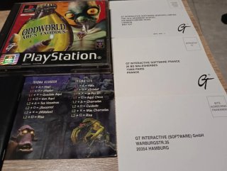 Oddworld Abe's Exoddus PS1 PAL español perfecto