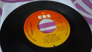 Freddie Mercury - Love Kills 7" Single 🇪🇦
