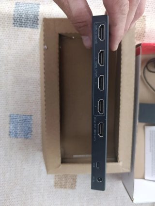 FeinTech VAX04101 HDMI eARC Switch 4x1