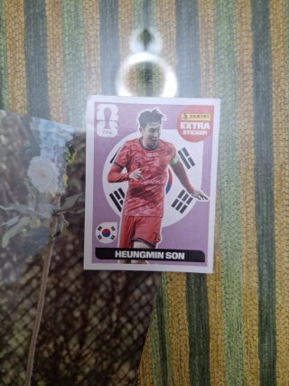 Cromos Panini Heungmin Son Extra Sticker
