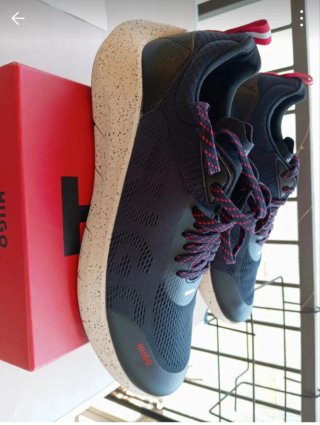 Scarpe Uomo Hugo Boss Blu e Rosse Sneakers