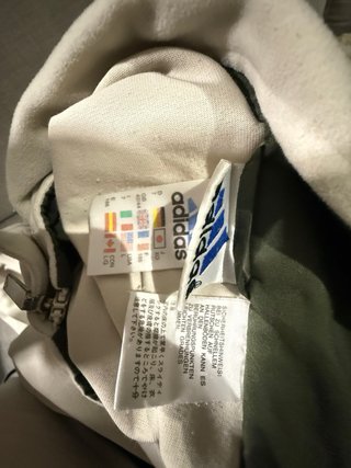 Chaqueta Adidas Vintage Pana Beige