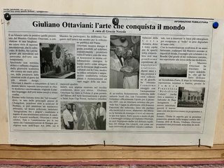 Giuliano Ottaviani “Jesús”. Cuadro tecnica mixta